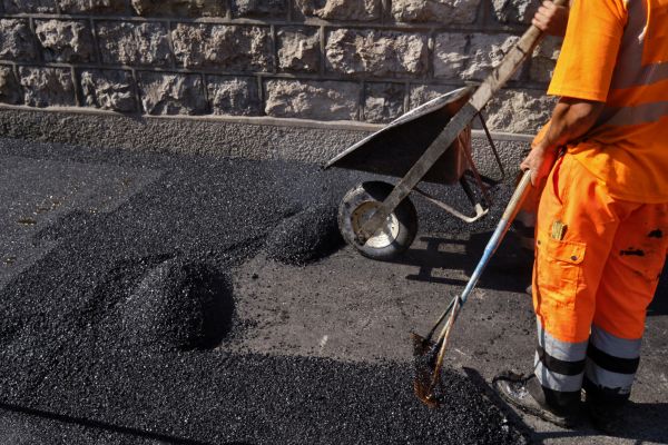 Porous Paving Installation in Rogers